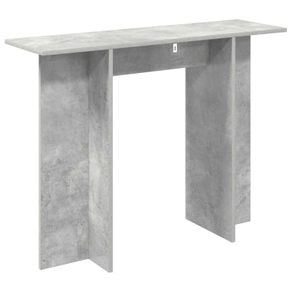 vidaXL Console Table Concrete Grey 100 x 30 x 75 cm Engineered Wood