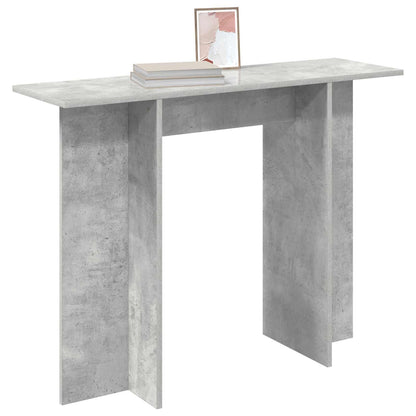 vidaXL Console Table Concrete Grey 100 x 30 x 75 cm Engineered Wood