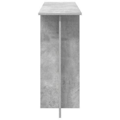 vidaXL Console Table Concrete Grey 100 x 30 x 75 cm Engineered Wood