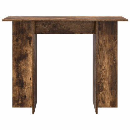 vidaXL Console Table Smoked Oak 100 x 30 x 75 cm Engineered Wood