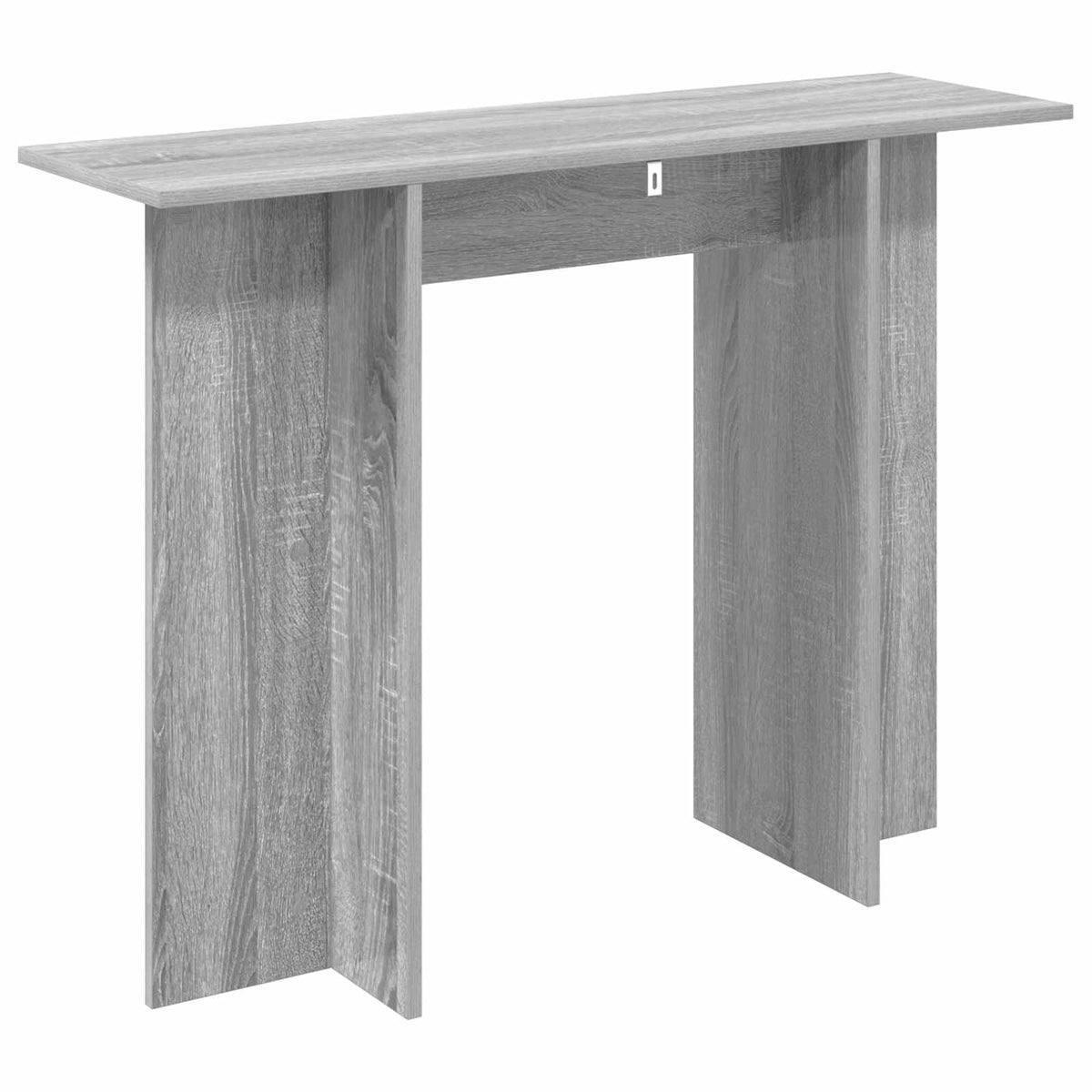vidaXL Console Table Grey Sonoma 100 x 30 x 75 cm Engineered Wood