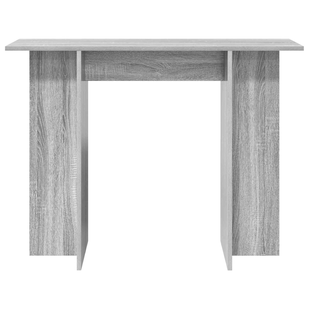 vidaXL Console Table Grey Sonoma 100 x 30 x 75 cm Engineered Wood