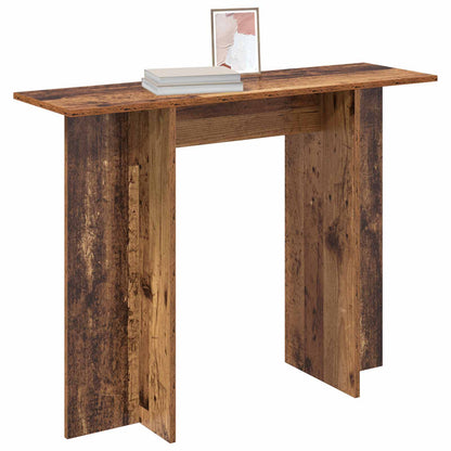 vidaXL Console Table Old Wood 100 x 30 x 75 cm Engineered Wood
