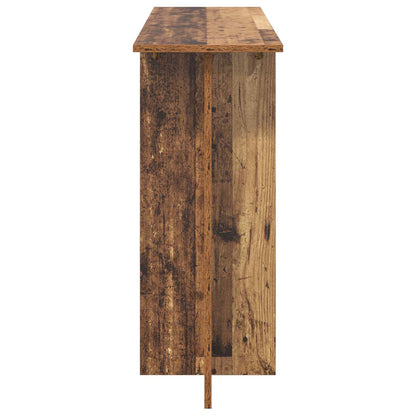 vidaXL Console Table Old Wood 100 x 30 x 75 cm Engineered Wood