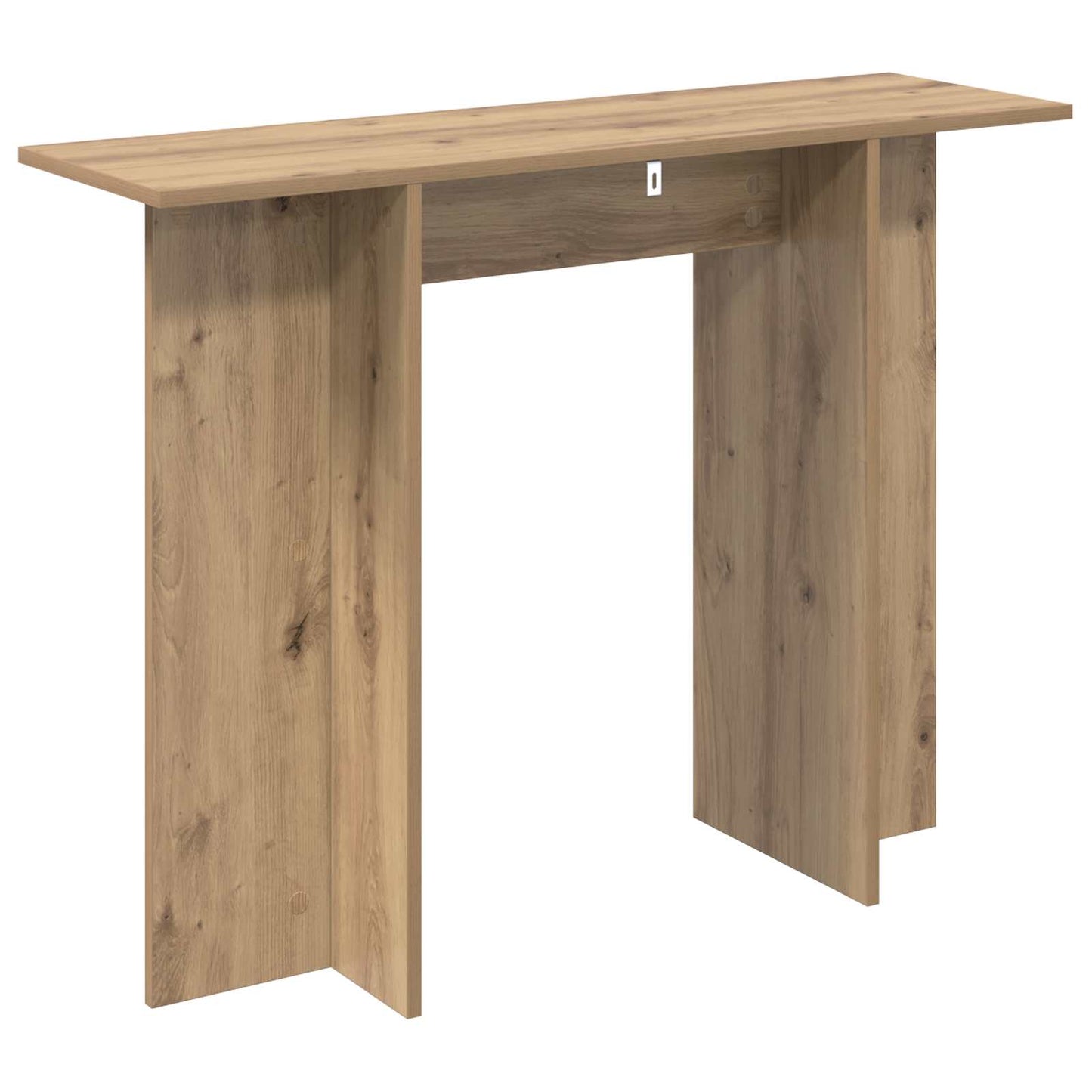 vidaXL Console Table Artisan Oak 100 x 30 x 75 cm Engineered Wood