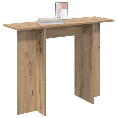vidaXL Console Table Artisan Oak 100 x 30 x 75 cm Engineered Wood