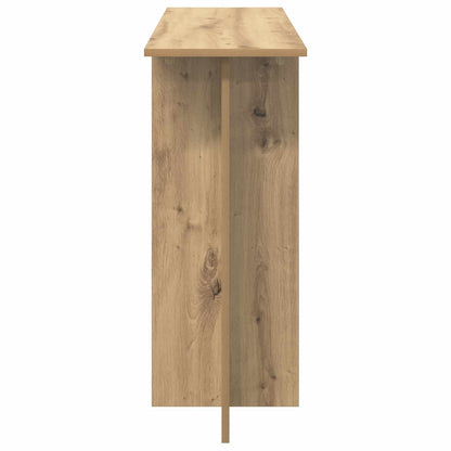 vidaXL Console Table Artisan Oak 100 x 30 x 75 cm Engineered Wood