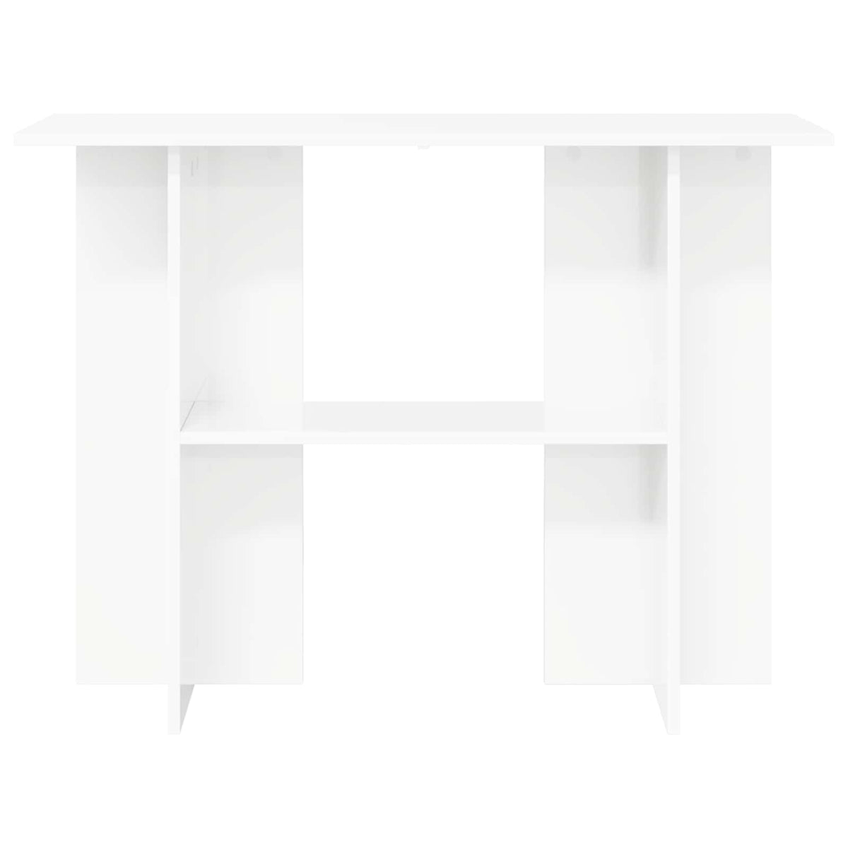 vidaXL Console Table White 100 x 30 x 75 cm Engineered Wood