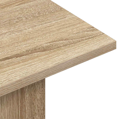 vidaXL Console Table Sonoma Oak 100 x 30 x 75 cm Engineered Wood
