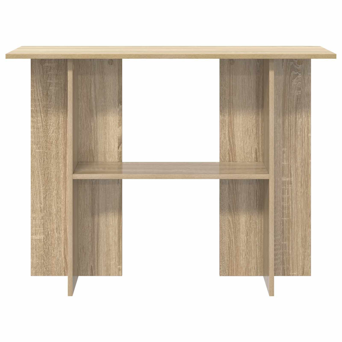 vidaXL Console Table Sonoma Oak 100 x 30 x 75 cm Engineered Wood