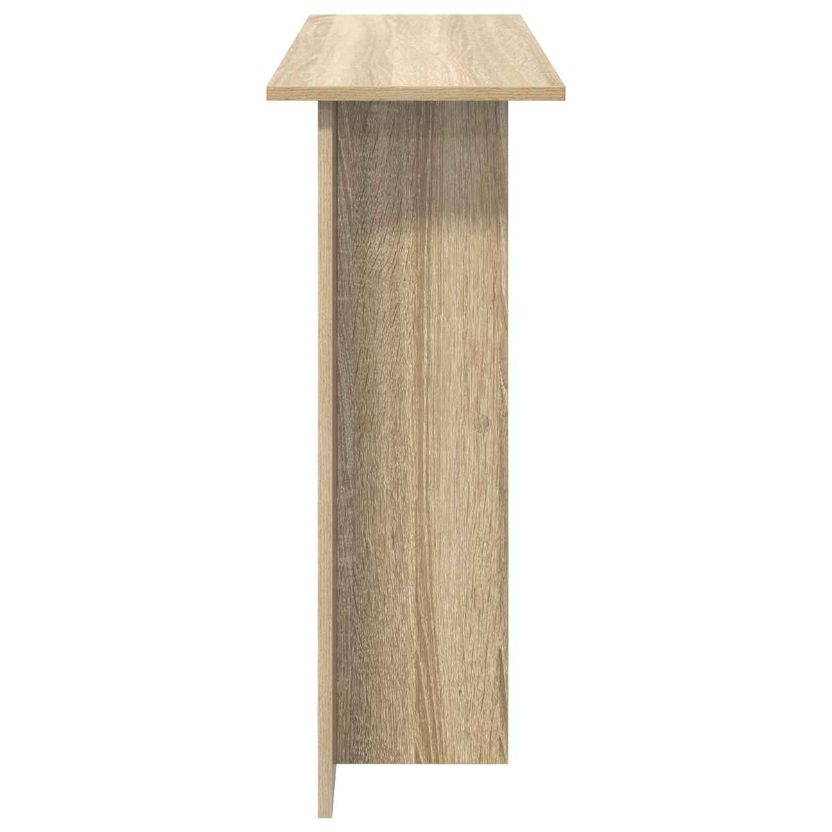 vidaXL Console Table Sonoma Oak 100 x 30 x 75 cm Engineered Wood