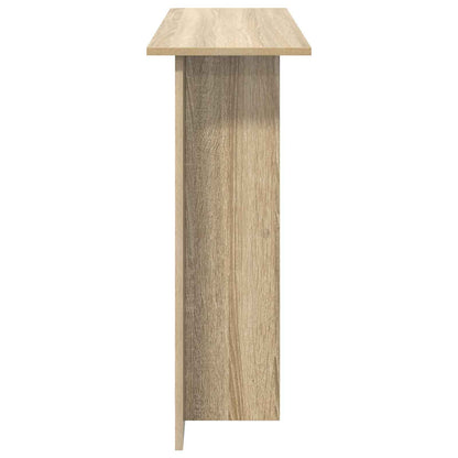 vidaXL Console Table Sonoma Oak 100 x 30 x 75 cm Engineered Wood