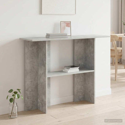 vidaXL Console Table Concrete Grey 100 x 30 x 75 cm Engineered Wood