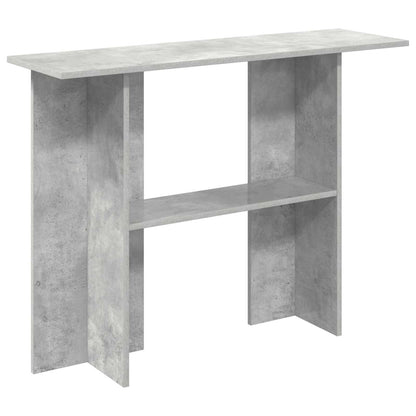 vidaXL Console Table Concrete Grey 100 x 30 x 75 cm Engineered Wood