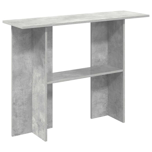 vidaXL Console Table Concrete Grey 100 x 30 x 75 cm Engineered Wood
