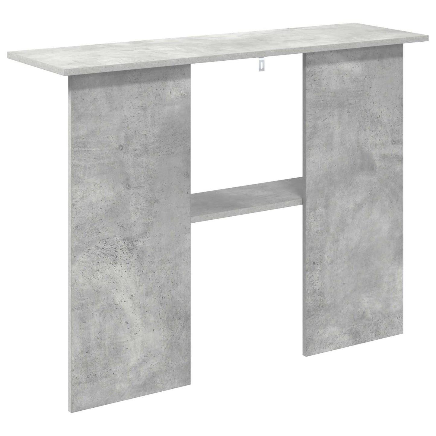 vidaXL Console Table Concrete Grey 100 x 30 x 75 cm Engineered Wood