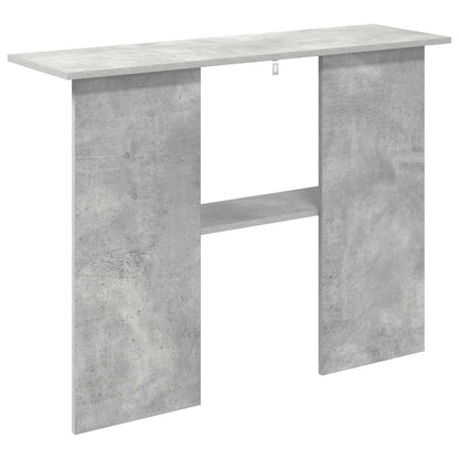 vidaXL Console Table Concrete Grey 100 x 30 x 75 cm Engineered Wood
