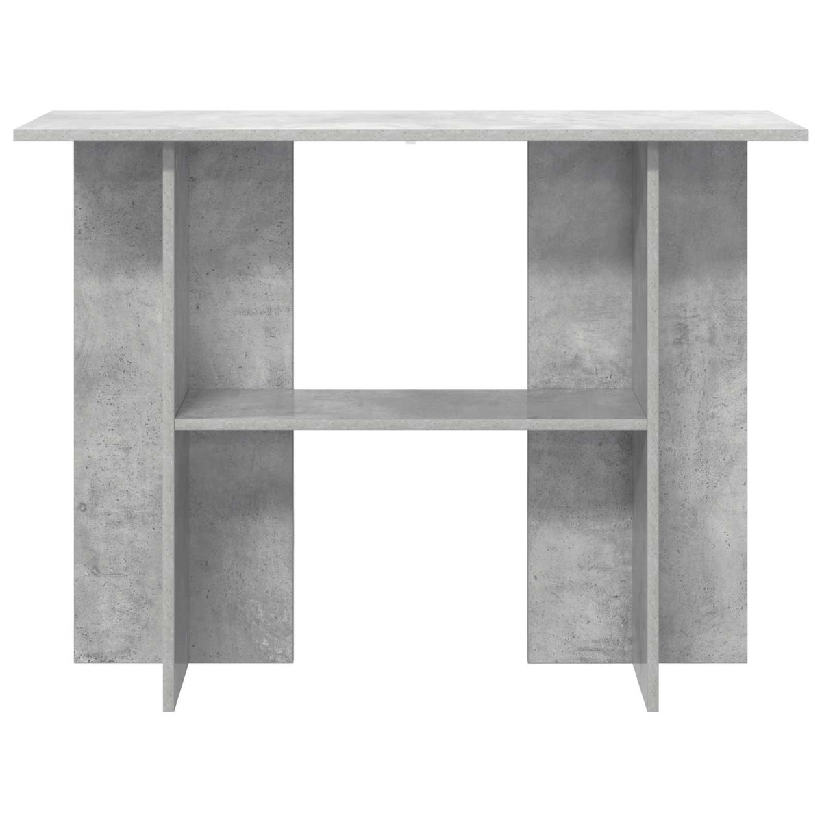 vidaXL Console Table Concrete Grey 100 x 30 x 75 cm Engineered Wood