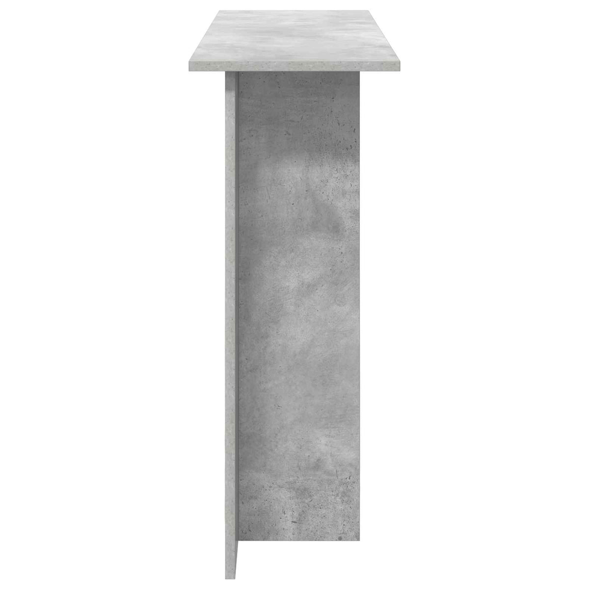 vidaXL Console Table Concrete Grey 100 x 30 x 75 cm Engineered Wood