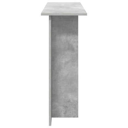 vidaXL Console Table Concrete Grey 100 x 30 x 75 cm Engineered Wood