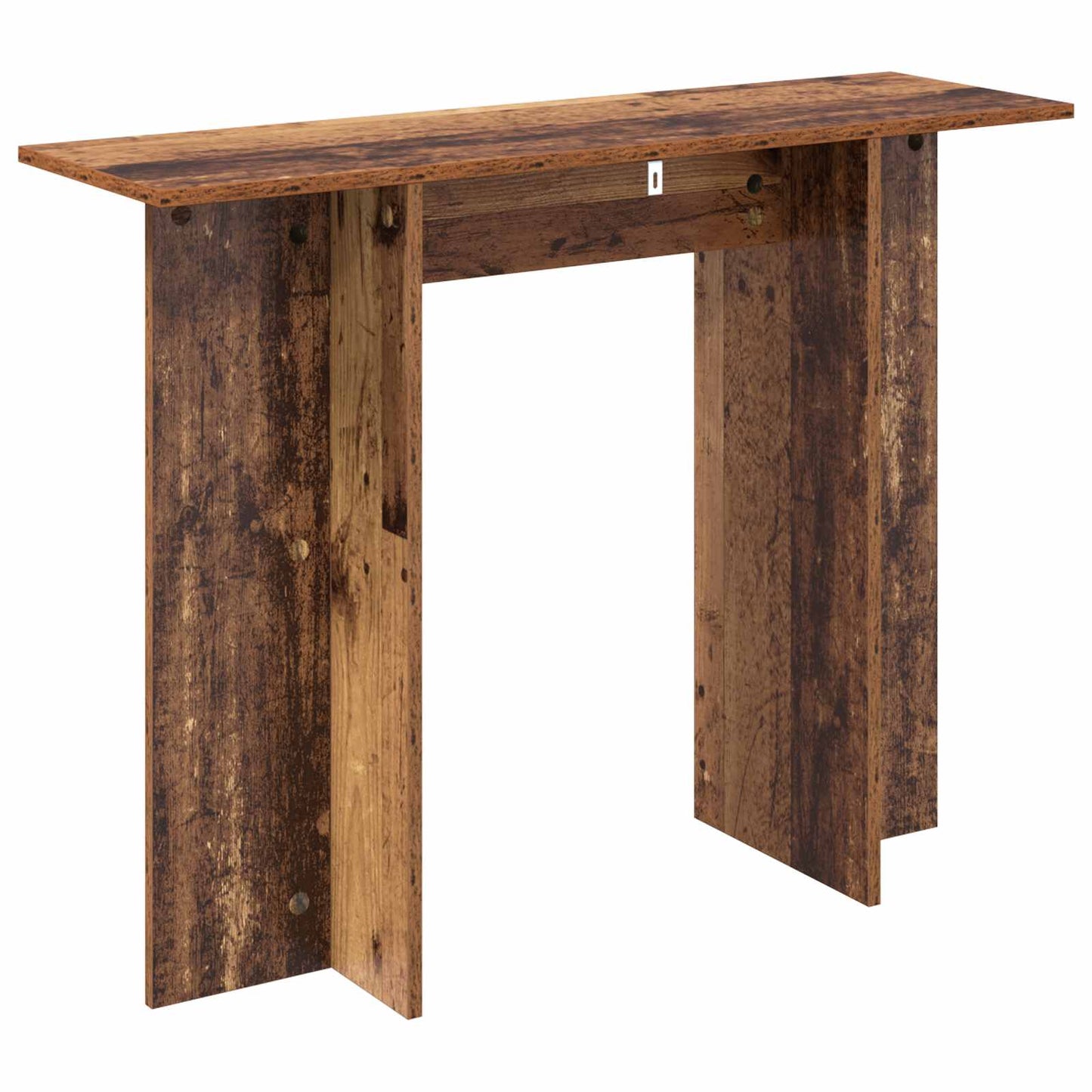 vidaXL Console Table Old Wood 100 x 30 x 75 cm Engineered Wood