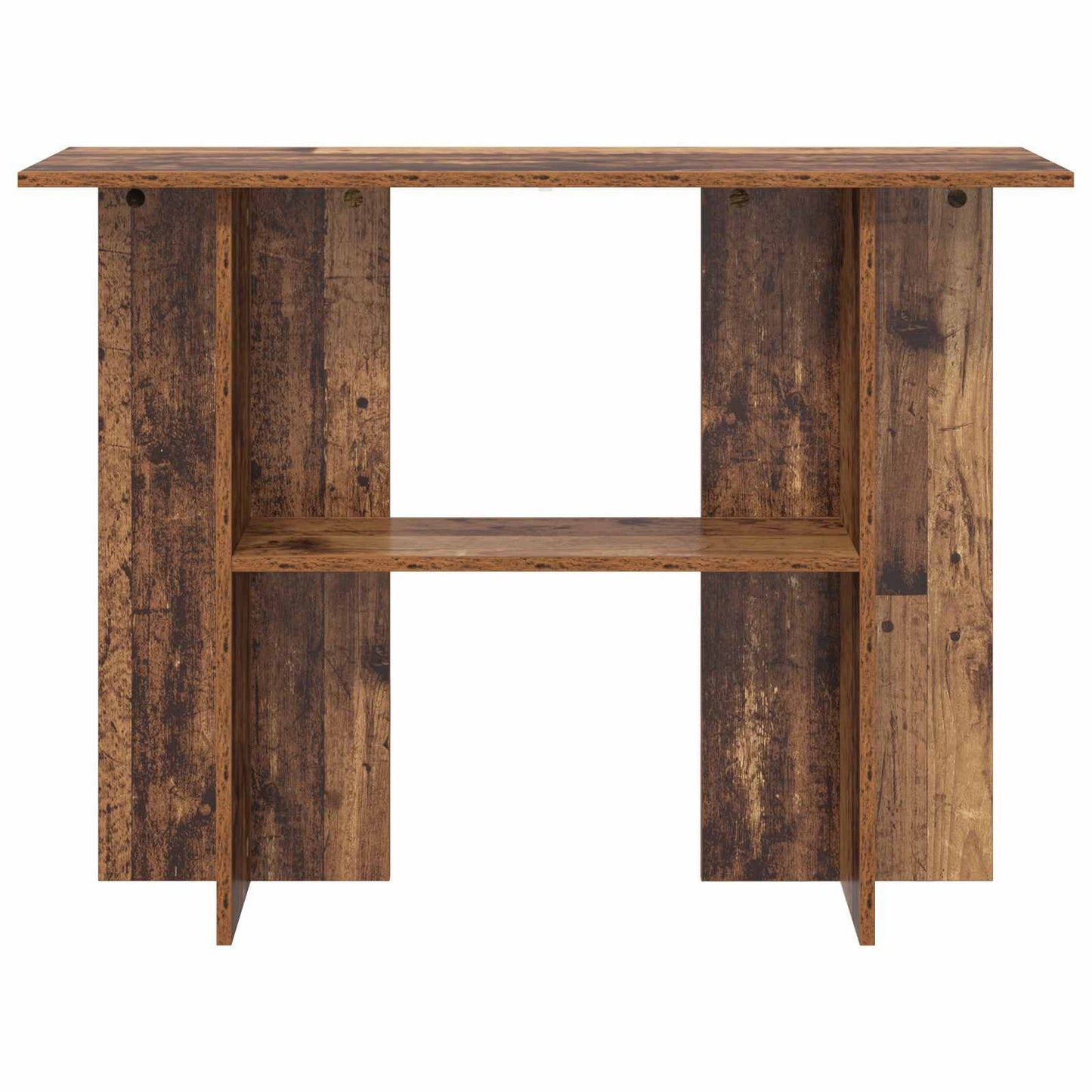 vidaXL Console Table Old Wood 100 x 30 x 75 cm Engineered Wood