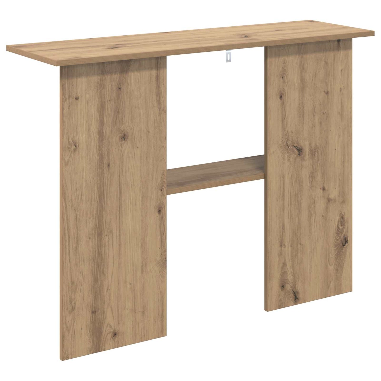 vidaXL Console Table Artisan Oak 100 x 30 x 75 cm Engineered Wood