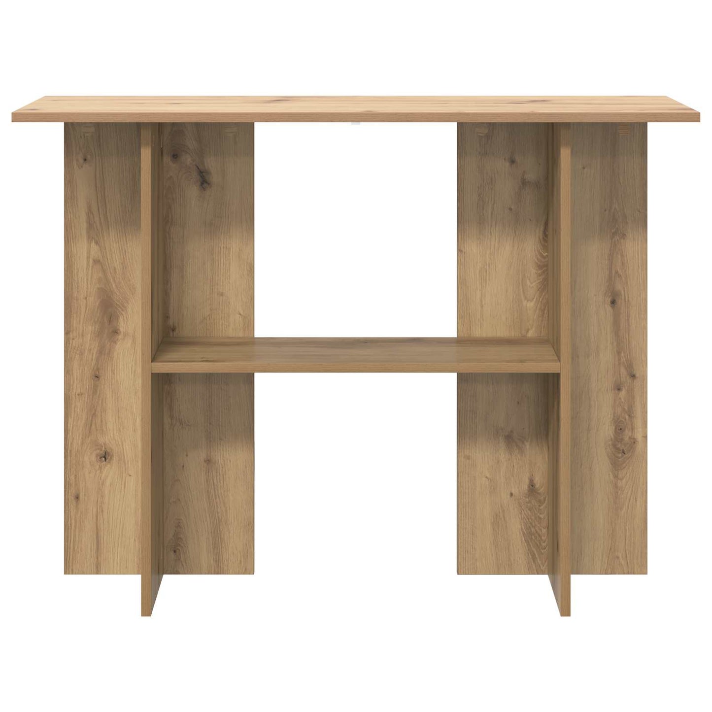 vidaXL Console Table Artisan Oak 100 x 30 x 75 cm Engineered Wood