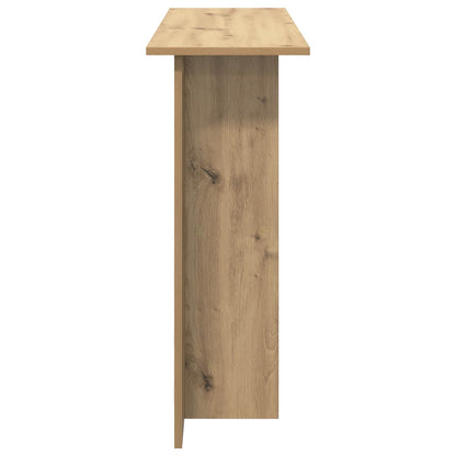vidaXL Console Table Artisan Oak 100 x 30 x 75 cm Engineered Wood