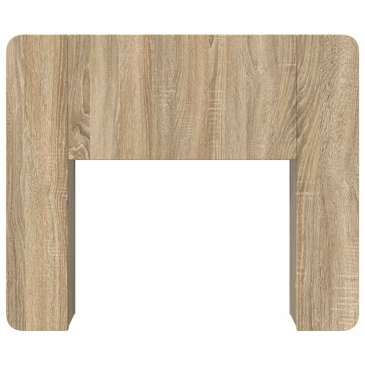 vidaXL Headboard Cabinet with Storage Sonoma Oak Engineered Wood
