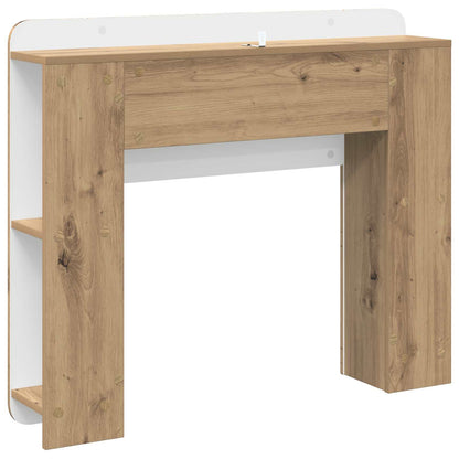 vidaXL Headboard Cabinet Artisan Oak 80 cm Engineered Wood