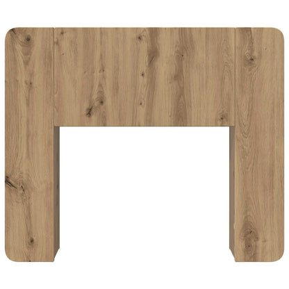 vidaXL Headboard Cabinet Artisan Oak 80 cm Engineered Wood