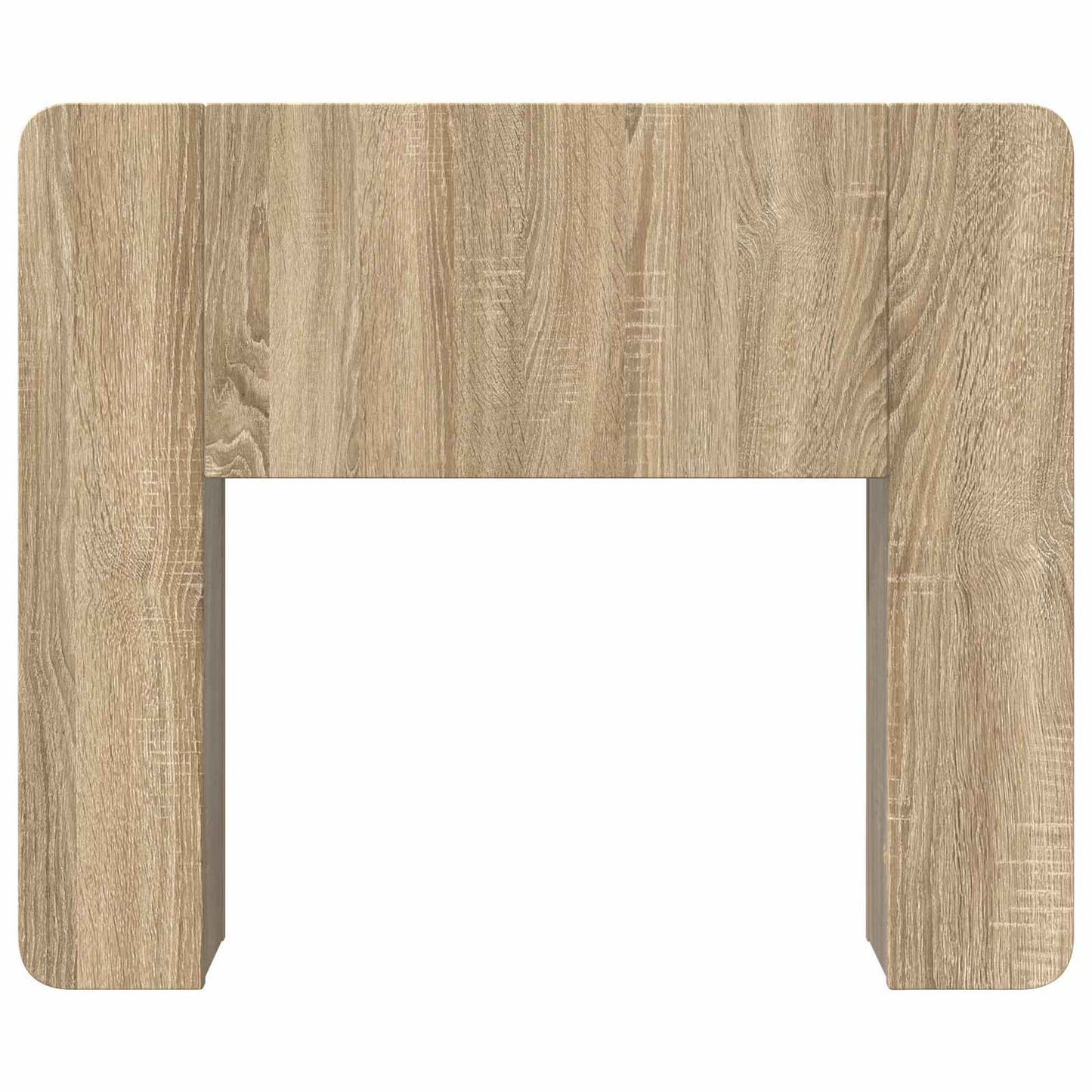 vidaXL Headboard Cabinet with Storage Sonoma Oak Engineered Wood