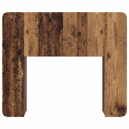 vidaXL Headboard Cabinet with Storage Old Wood Engineered Wood