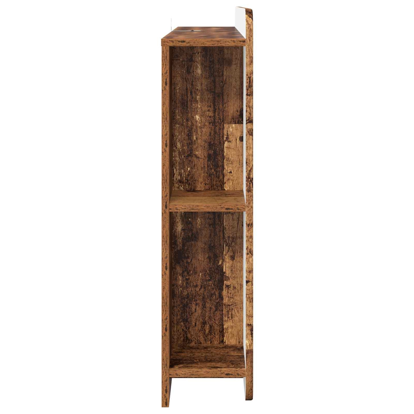 vidaXL Headboard Cabinet with Storage Old Wood Engineered Wood