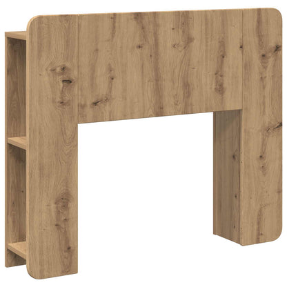 vidaXL Headboard Cabinet Artisan Oak 100 cm Engineered Wood
