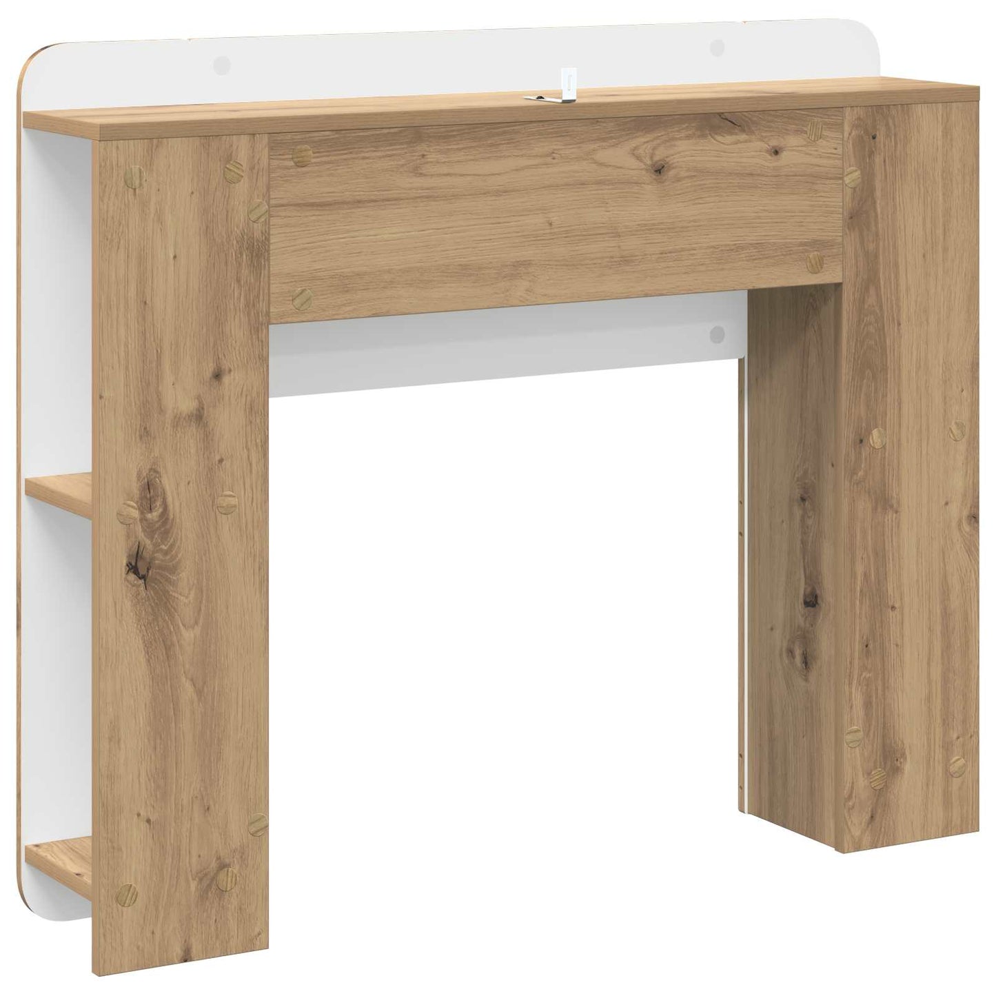 vidaXL Headboard Cabinet Artisan Oak 100 cm Engineered Wood