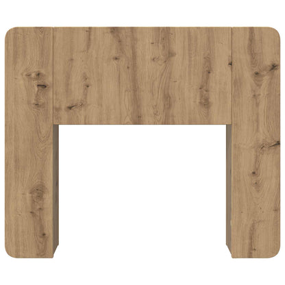 vidaXL Headboard Cabinet Artisan Oak 100 cm Engineered Wood