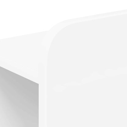 vidaXL Headboard Cabinet White 135 x 18.5 x 80 cm Engineered Wood