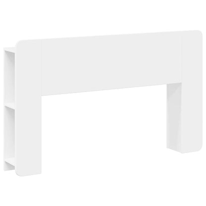 vidaXL Headboard Cabinet White 135 x 18.5 x 80 cm Engineered Wood
