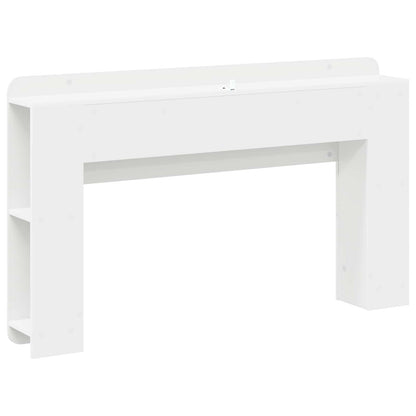 vidaXL Headboard Cabinet White 135 x 18.5 x 80 cm Engineered Wood