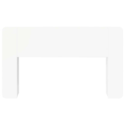 vidaXL Headboard Cabinet White 135 x 18.5 x 80 cm Engineered Wood