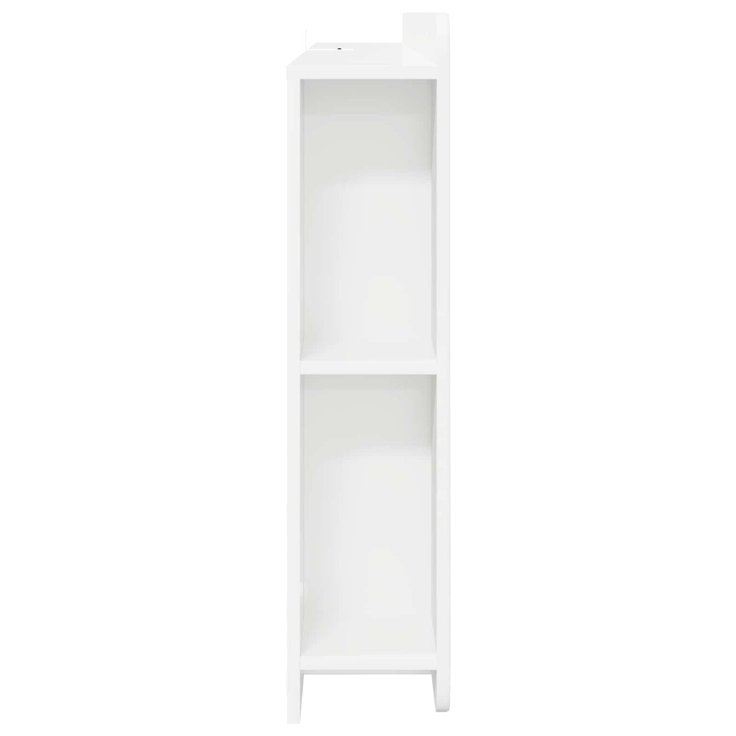 vidaXL Headboard Cabinet White 135 x 18.5 x 80 cm Engineered Wood