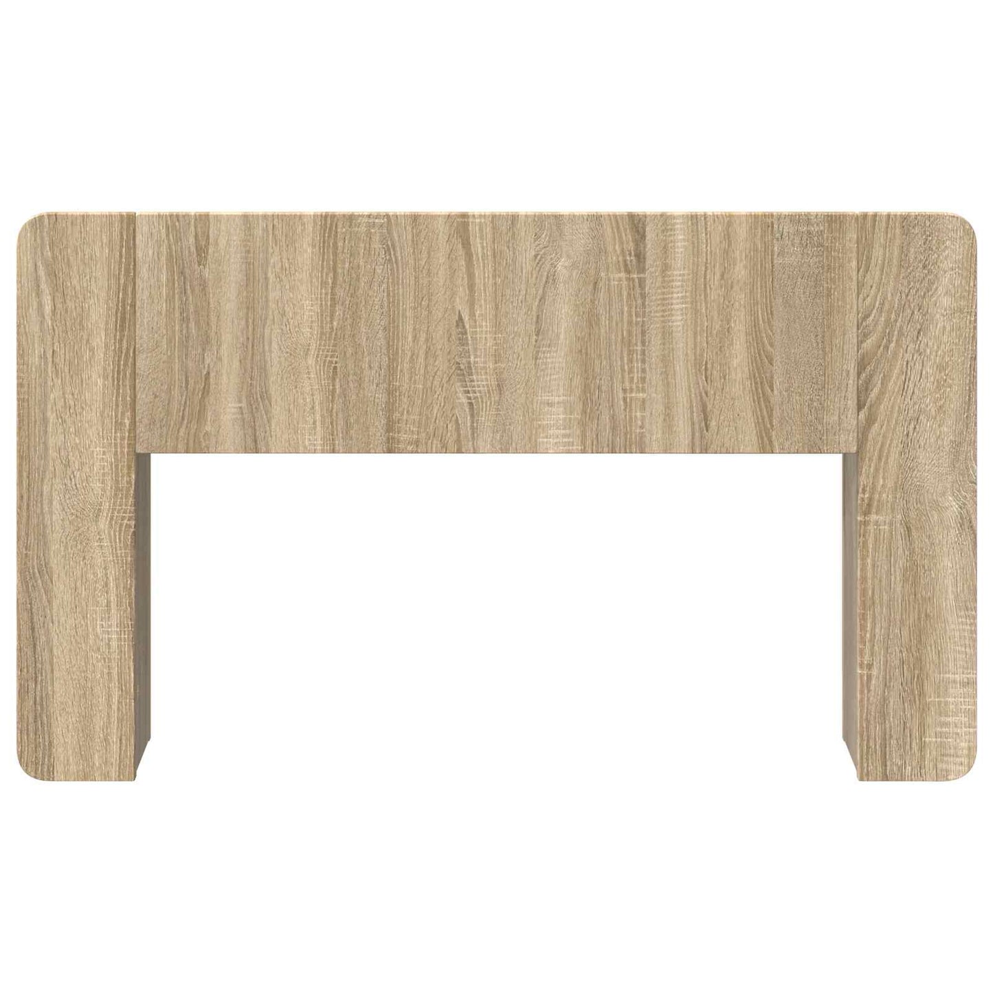vidaXL Headboard Cabinet with Storage Sonoma Engineered Wood