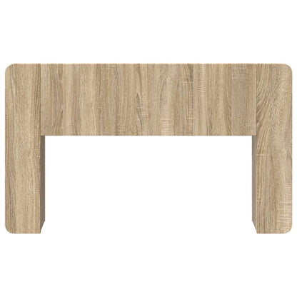 vidaXL Headboard Cabinet with Storage Sonoma Engineered Wood