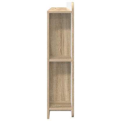 vidaXL Headboard Cabinet with Storage Sonoma Engineered Wood