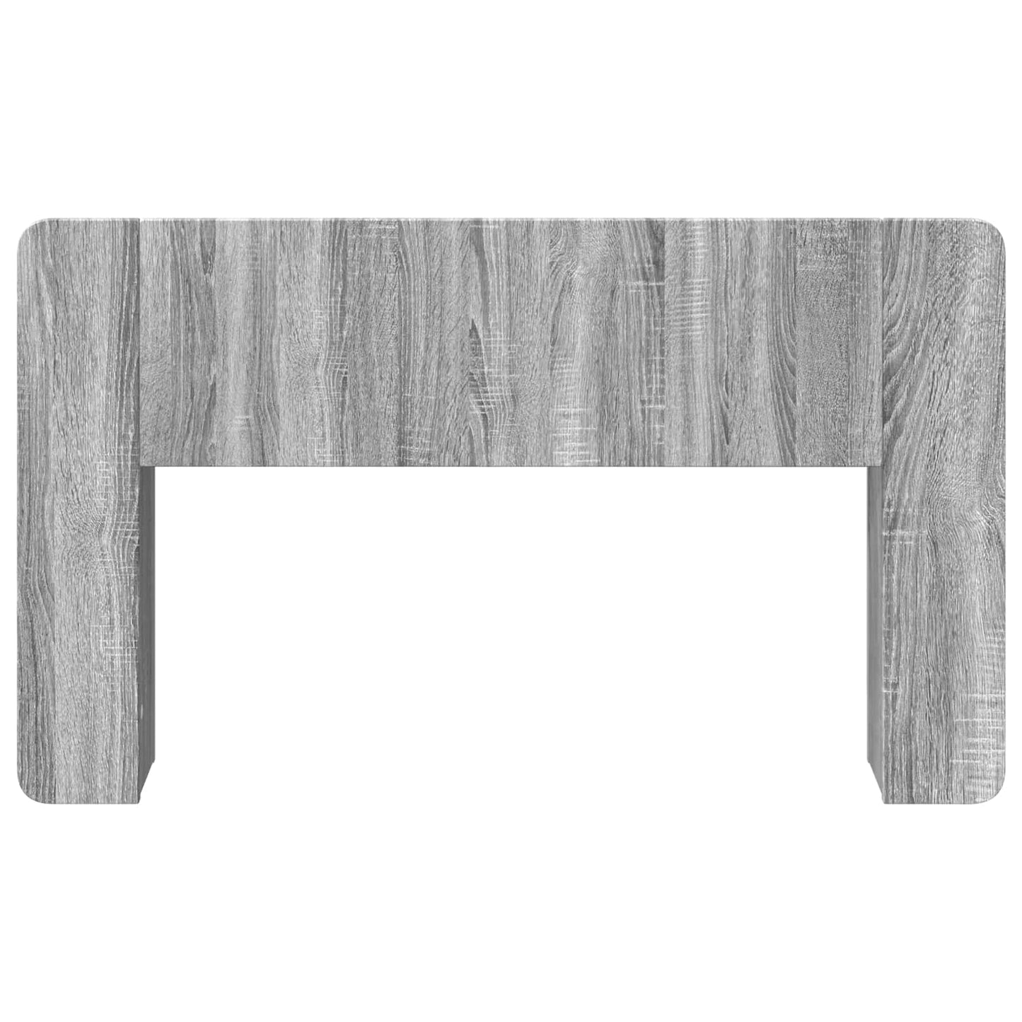 vidaXL Headboard Cabinet with Storage Grey Sonoma Engineered Wood