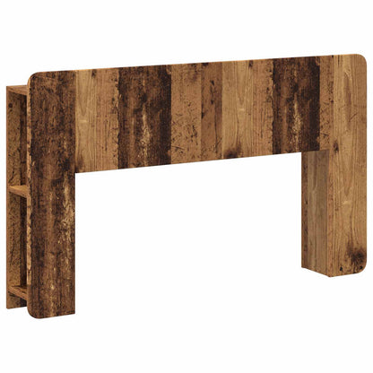 vidaXL Headboard Cabinet with Storage Old Wood Engineered Wood