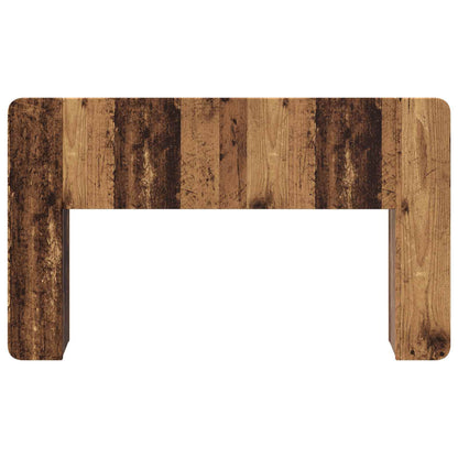 vidaXL Headboard Cabinet with Storage Old Wood Engineered Wood