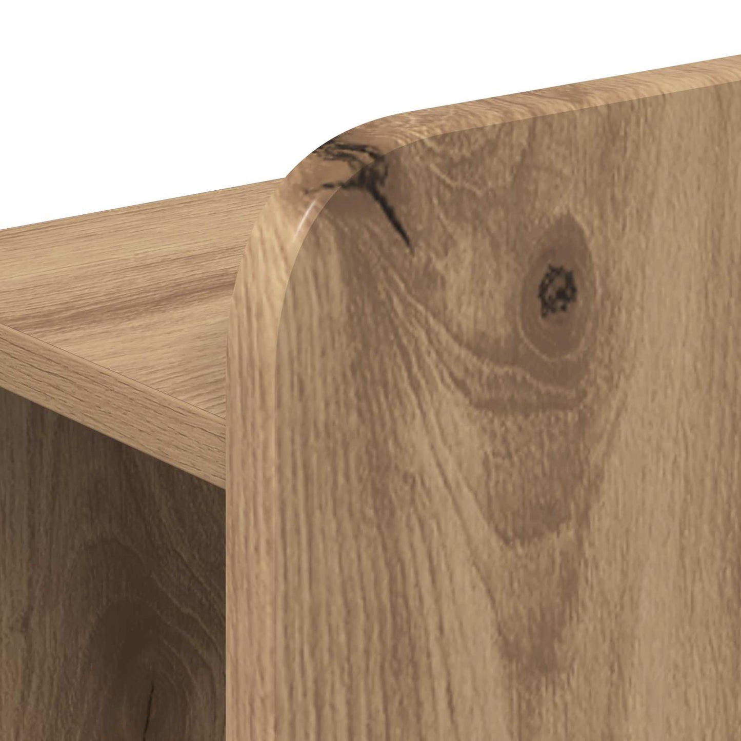 vidaXL Headboard Cabinet Artisan Oak Engineered Wood